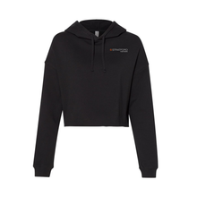 Load image into Gallery viewer, Women’s Lightweight Cropped Hooded Sweatshirt