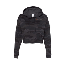 Load image into Gallery viewer, Women’s Lightweight Cropped Hooded Sweatshirt
